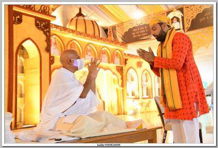  महातपस्वी महाश्रमण के श्रीचरणों में पहुंचे उदयपुर के राजकुमार 