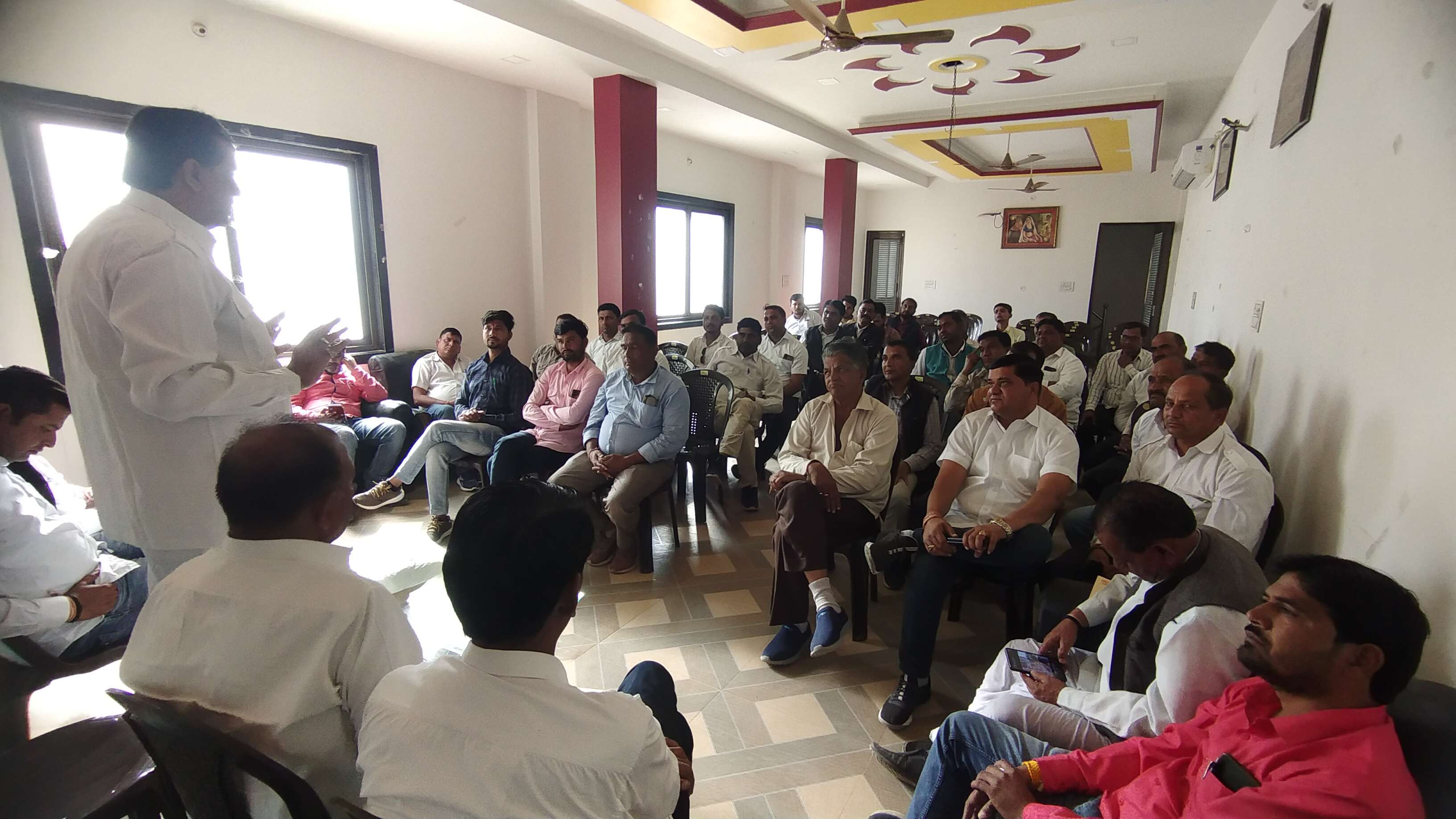 भाजपा की जन आक्रोश यात्रा की तैयारियों को लेकर आयोजित हुई बैठक